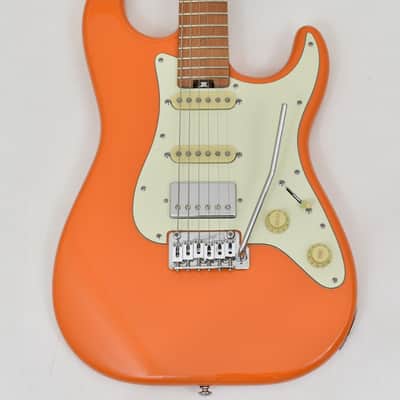 Schecter Nick Johnston Traditional HSS Guitar Atomic Orange B Stock 0890 image 2