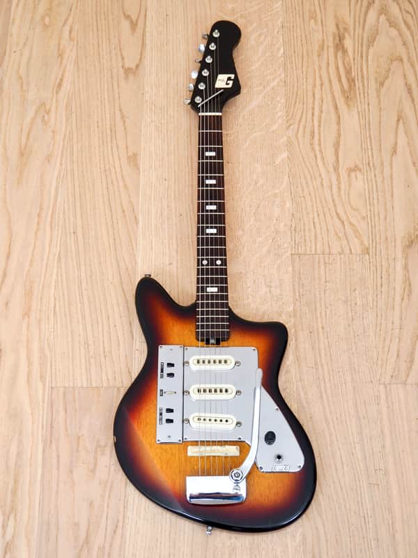 1960s Guyatone LG-130T Vintage Electric Guitar Japan w/ | Reverb