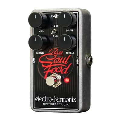 Electro-Harmonix Bass Soul Food Overdrive Boost Pedal image 1
