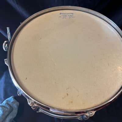 Gretsch Aqua Satin Flame, 4147 5x14' 8 Lug Snare Drum 1960's image 13