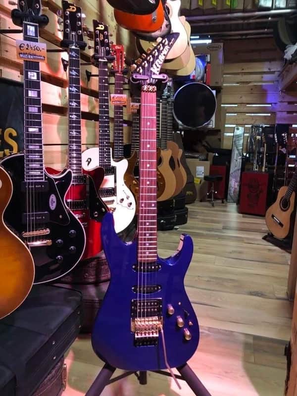 Kramer Pacer  - Blue 80's made in USA image 1