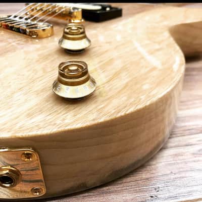 Dean USA Thorbred Korina Single Humbucker Custom 2019 Natural Korina image 6