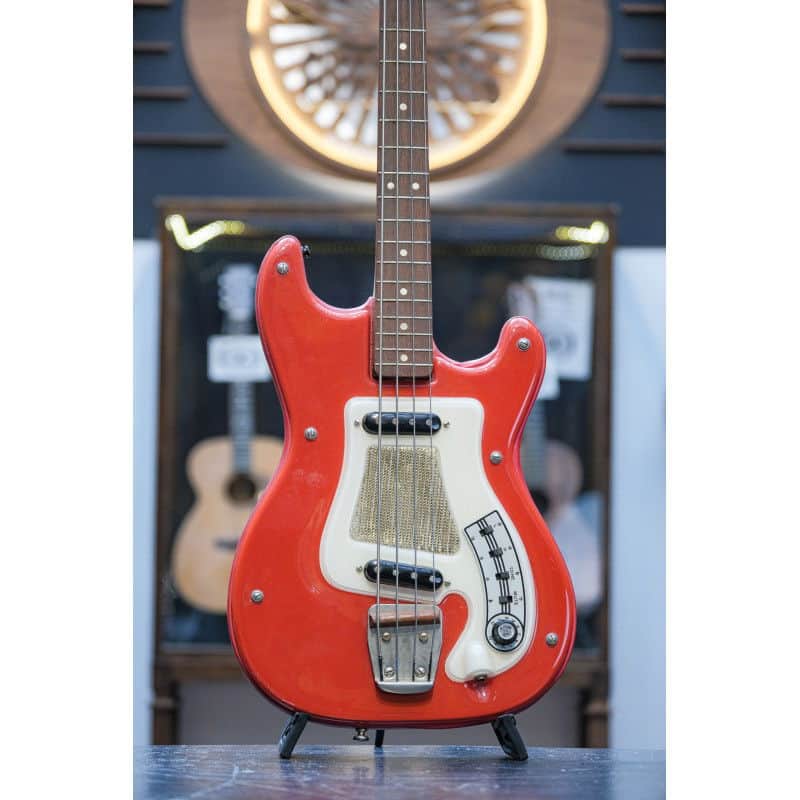 1966 Hagström Kent 1-B Bass red image 1