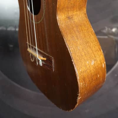 Vintage Luxor Baritone Ukulele – All Solid Mahogany - USA 1960s image 7