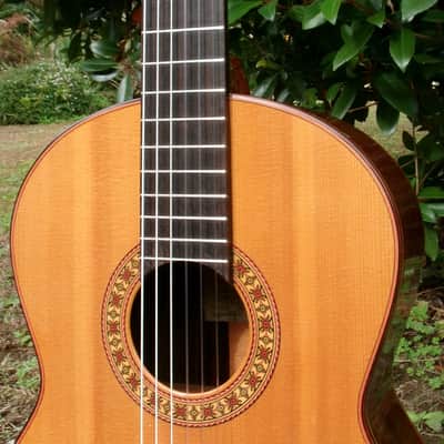 1977 Kazuo Yairi YC-30 AMAZING RAMIREZ STYLE Classical Concert Guitar+Hard Case plus more extras image 4