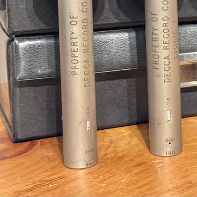 Vintage Neumann KM 86i - PAIR - Ex Decca studios image 9