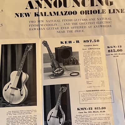 Kalamazoo instruments by Gibson Brochure 1940 image 2