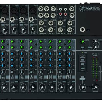 Mackie 1202VLZ4 12-Channel Mic / Line Mixer | Reverb