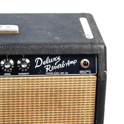 1964 Fender Deluxe Reverb Amp Owned by Brian Setzer image 6