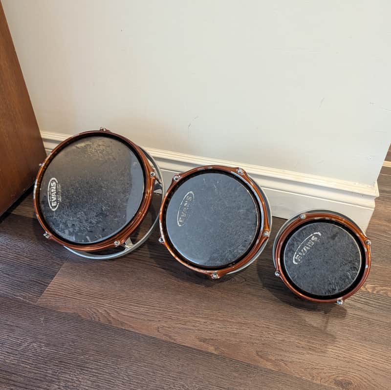 Dixon Roto Toms - 6", 8", 10" image 1