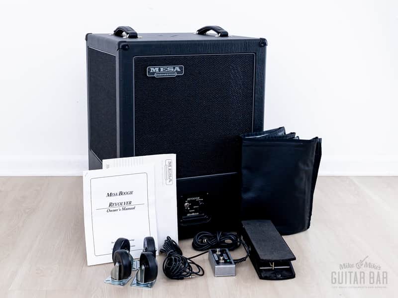 1990s Mesa Boogie Revolver 1x12” Rotating Speaker Cabinet Leslie, Near-Mint w/ Cover, Pedals & Paperwork image 1