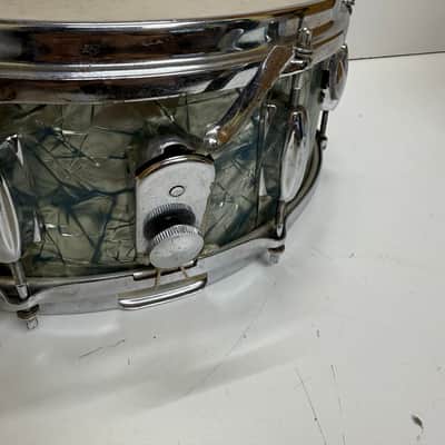 Pearl Snare Drum 5.5x14 1960's - Light Grey Pearl image 5