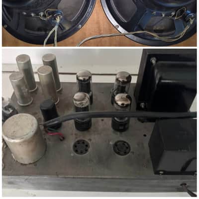 Capehart/ Jensen PANAMUSE AMPLIFIER WITH JENSEN 12" FIELD COIL SPEAKERS Ca 1936 image 1