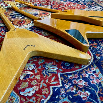 1980-1982 Gibson Modernistic Series Korina Flying V Explorer Moderne image 6