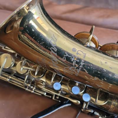 Vintage The Indiana by Martin Alto Saxophone w/ Case – Elkhart Indiana USA – Classic American Sax image 7