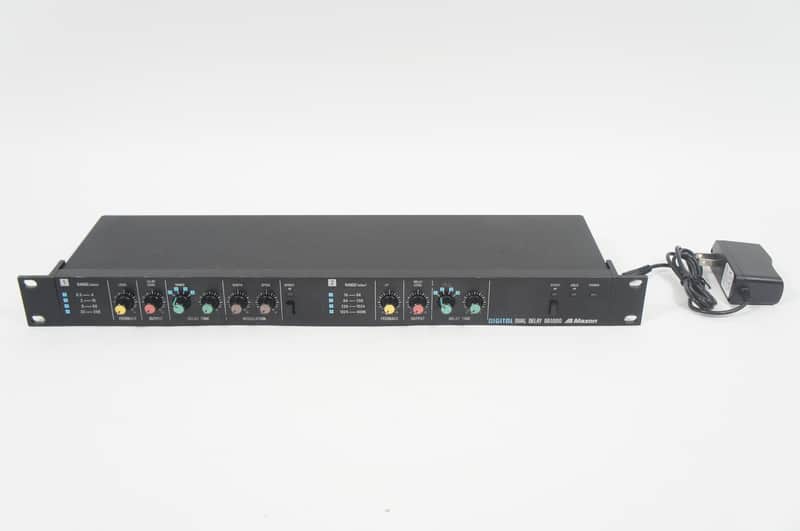 [SALE Ends Aug 7] Maxon DD1000 Dual Digital Delay 80's Vintage Rack w/ 100-240V PSU image 1