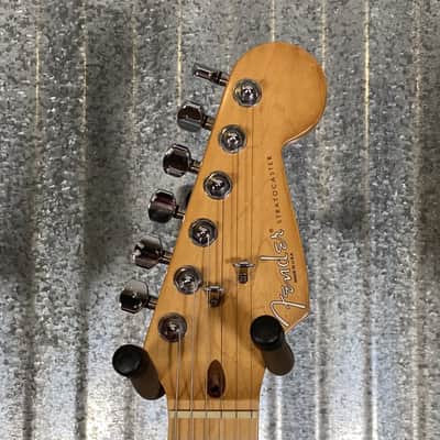 Fender Stratocaster Sage Green Guitar USA Maple Neck 1997 #4391 Used image 3