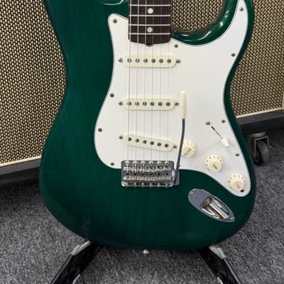 Fender "Dan Smith" Stratocaster with Rosewood Fretboard 1982 - Transparent Emerald Green