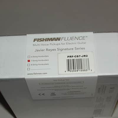 Fishman Fluence PRF-CS7-JR2 Javier Reyes 7-String Modern Humbucking Pickup Set (Black) New with Warranty image 2