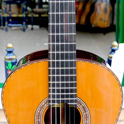 Juan Montes Rodriguez 1ª class Flamenco Negra guitar 2023 exclusive +Case image 5