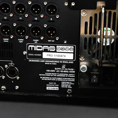 Midas PRO1 48-Channel Digital Audio Mixing Console with Road Case CG006RR *ASK FOR SHIPPING* image 12