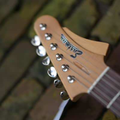 Eastman Fullertone DC'62 - Satin Ice Blue Metallic image 11