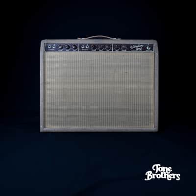 CLEAN! 1962 Fender Vibrolux Brownface image 2