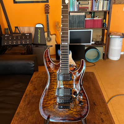 ESP E-II Horizon FR-II 2021 - Present - Tiger Eye Sunburst image 10