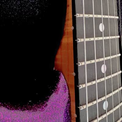 Stewmade Guitars Scary Berry S-Model - Purple Sparkle image 4