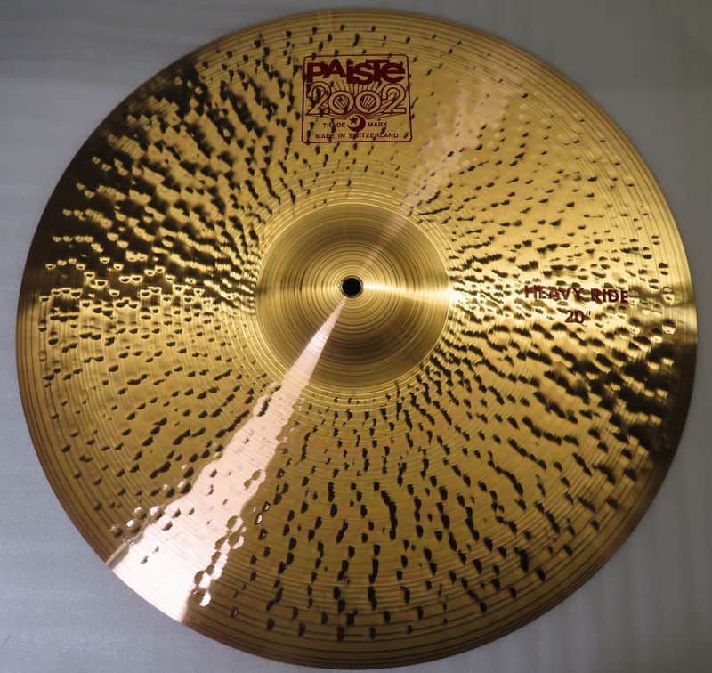 Paiste 2002 Series 20" Heavy Ride - Used image 1