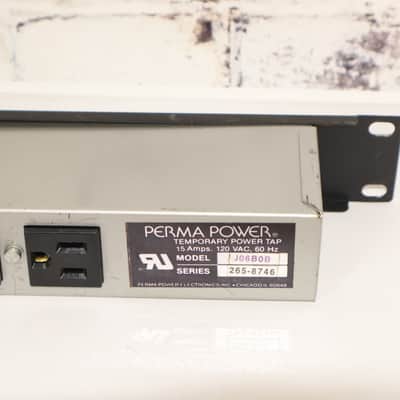 Rack Mount Perma Power J06B0B 6 Outlet Power Strip image 3