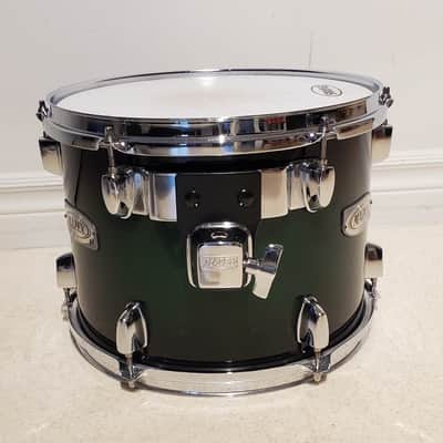 Mapex M 12"x9"inch Tom Drum W/Mount - Lacquered Green Fade - Gorgeous Clean A+ image 2