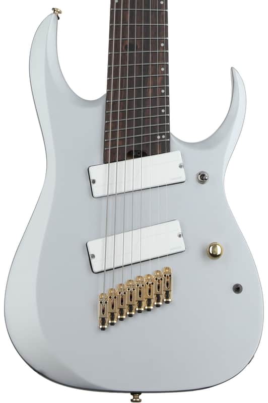 Ibanez Axe Design Lab RGDMS8 Multi-scale 8-string Electric Guitar - Classic Silver Matte image 1