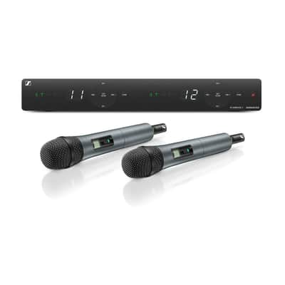 Sennheiser Pro Audio Channel Wireless Microphone System, Black (XSW1-825DUAL-A-U) image 1