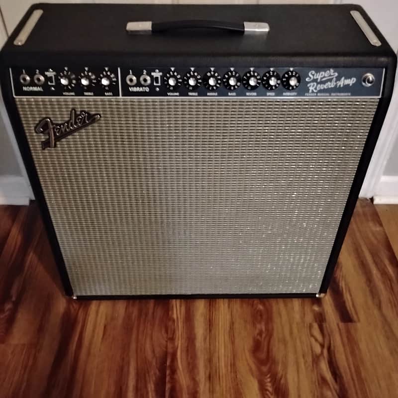 Fender Tone Master Super Reverb 2-Channel 45-Watt 410 Jensen's Mint Condition w/Cover Free Lower 48 U.S. Shipping image 1