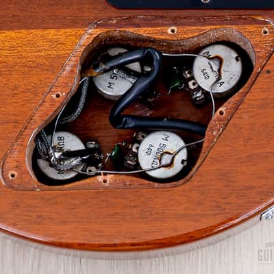 1974 Greco EG650N Vintage Guitar, Mahogany w/ Maple Board & Maxon U-1000 Humbuckers, Japan Fujigen image 15