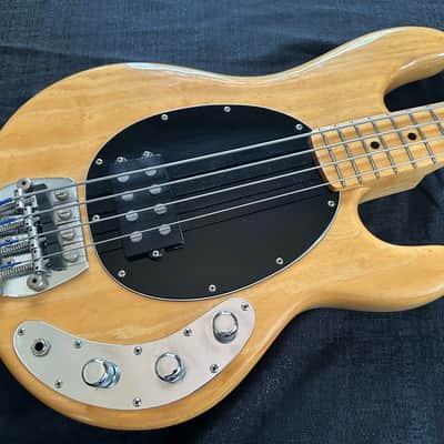 1982 Music Man Stingray Bass - Natural-OHSC image 14