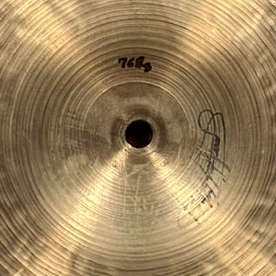 14" K Zildjian Istanbul 1960s-1970s New Stamp Hi-Hat Cymbal Pair 768g/934g *Video Demo* image 7