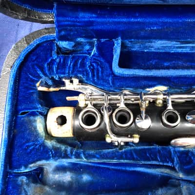 Vintage Buffet R-13 Modified Boehm Prestige Pro Professional Wood Clarinet with Case image 2