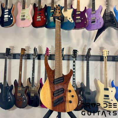 Ormsby Custom Shop Futura 7 Multiscale 7-String Electric Guitar w/ Bag-Walnut image 2
