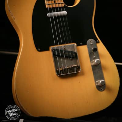 LsL Instruments T-Bone 52 "Cice" Relic 100th Guitar Made Butterscotch Blonde image 1