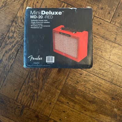 Fender MD20 Mini Deluxe Amplifier 2010s - Texas Red image 2