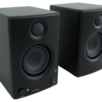 Presonus Eris E3.5 BT Bluetooth Studio Reference Monitors Media Speakers+Stands image 7