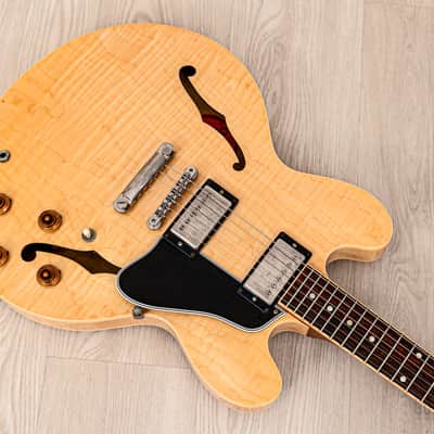 2005 Gibson Memphis ES-335 Dot Antique Natural, 100% Original & Near Mint w/ 57 Classic PAFs, Case image 9