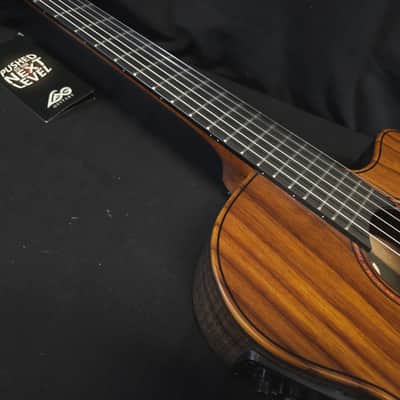 Lag New Sauvage-N-ASCE Acoustic Electric Guitar w/Gig Bag image 13