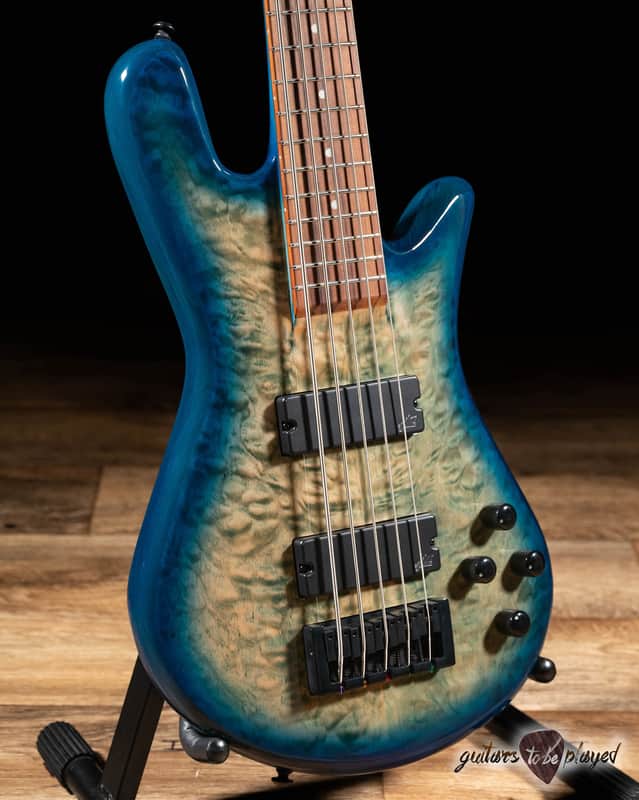 Spector Legend 5 Neck Thru 5-String Aguilar Bass Guitar – Faded