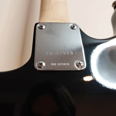 1995 Made in Korea Squier Squier Stratocaster - Black image 17