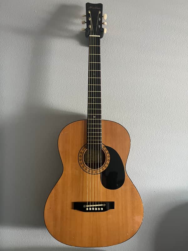 Hohner HW200 Western Series Steel String Acoustic Guitar 2010s - Natural image 1