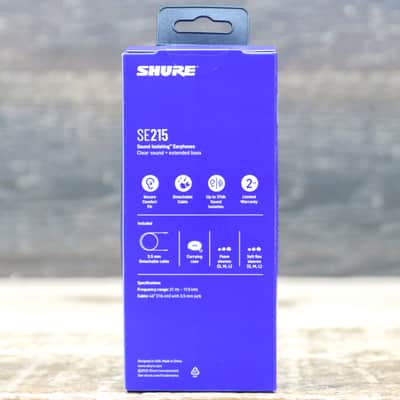 Shure SE215SPE Special Edition HighDefinition Sound Isolating Earphones - Purple image 2