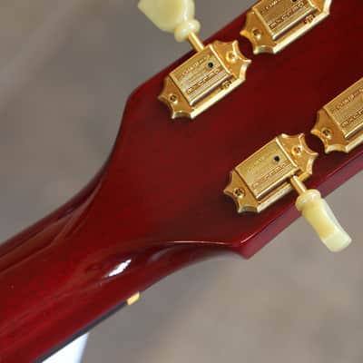 1997 Gibson Blueshawk Semi-Hollow Electric Guitar Cherry Red + OHSC image 18